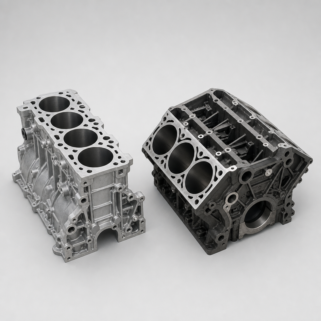 Blok cylindrów silnika Audi A6
