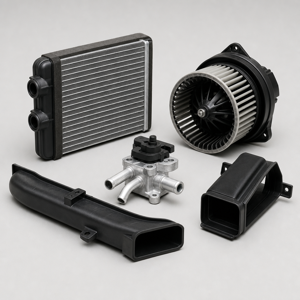 Linka sterowania ogrzewaniem (nagrzewnicą) Audi Q5